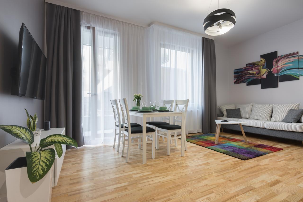 Appartamento Millennium Awangarda Grey Varsavia Esterno foto
